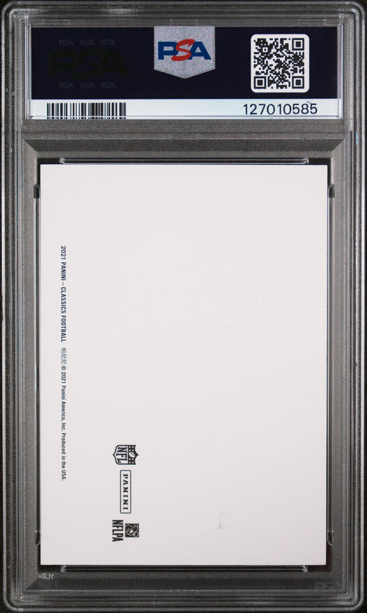 2021 Panini Classics Blank Back Ceedee Lamb /25 PSA 10