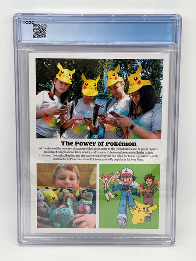 Time Magazine Special Edition: Pokemon Mewtwo CGC 9.6
