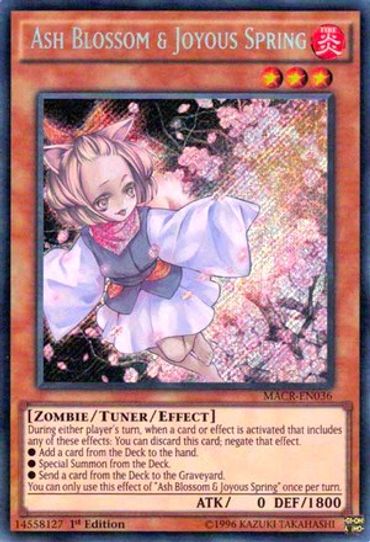Ash Blossom & Joyous Spring (MACR-EN036) [Maximum Crisis]