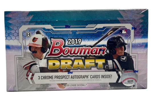 2019 Bowman Draft Baseball Jumbo Hobby Box