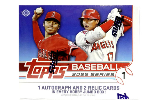 2022 Topps Series 1 Baseball Jumbo Box