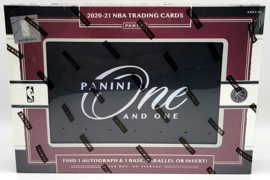 2020/21 Panini One and One Basketball Hobby Box