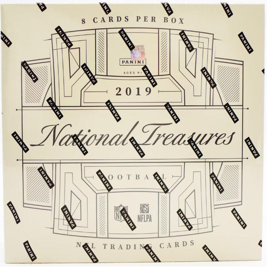 2019 Panini National Treasures Football Hobby Box