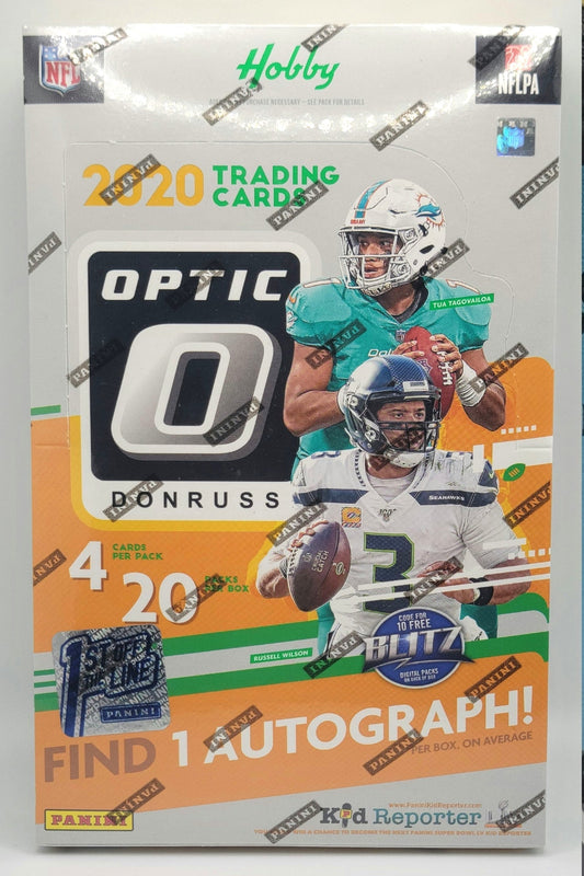 2020 Donruss Optic Football FOTL Hobby Box