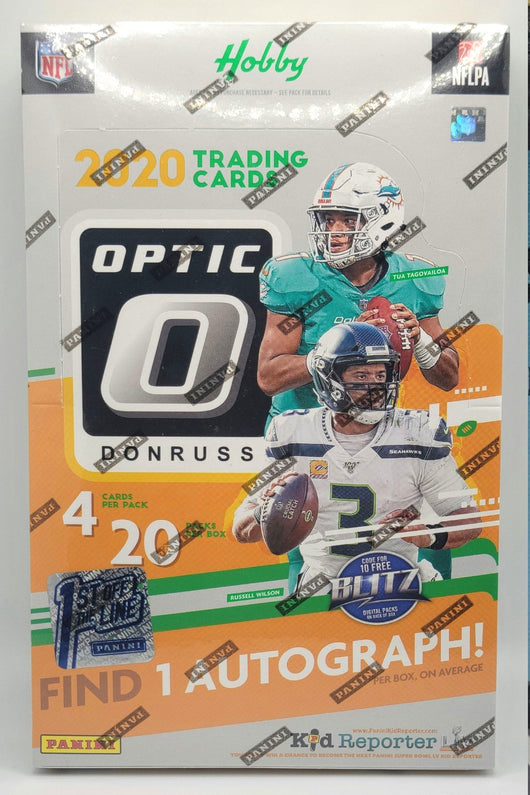 2020 Donruss Optic Football FOTL Hobby Box