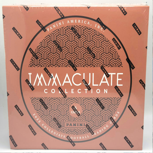 2022 Panini Immaculate Collegiate Football Hobby Box