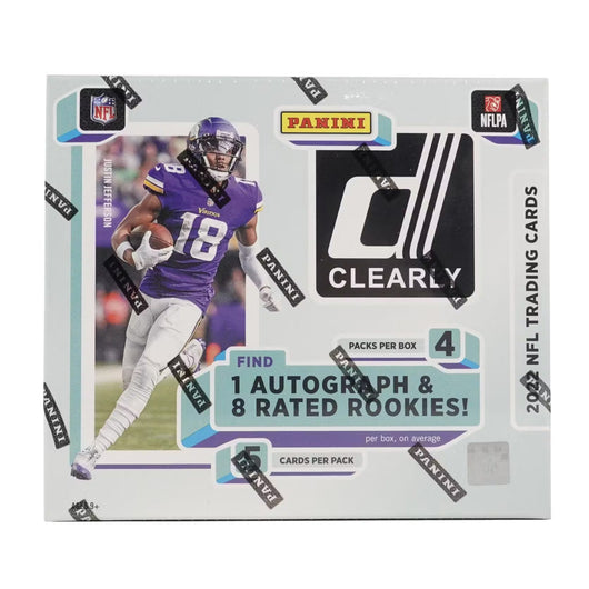 2022 Panini Clearly Donruss Football Hobby Box