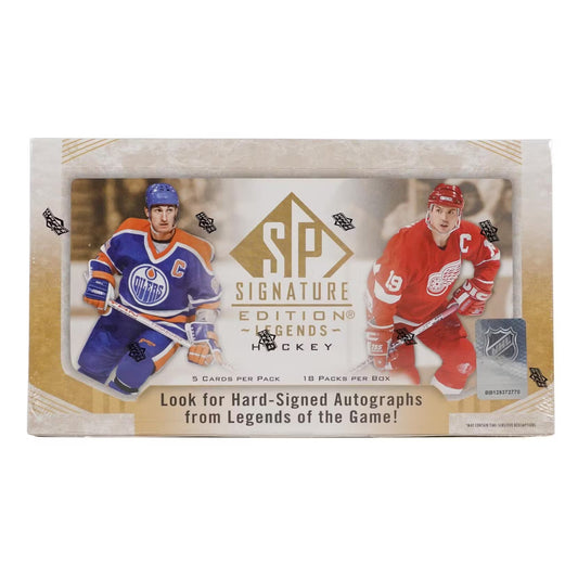 2020/21 Upper Deck SP Signature Edition Legends Hockey Hobby Box