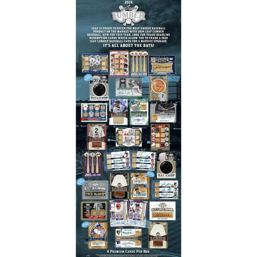 2024 Leaf Lumber Baseball Hobby Box