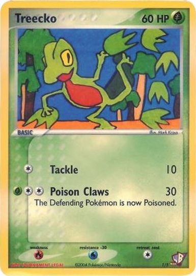 Treecko (1/5) [Kids WB Promos]