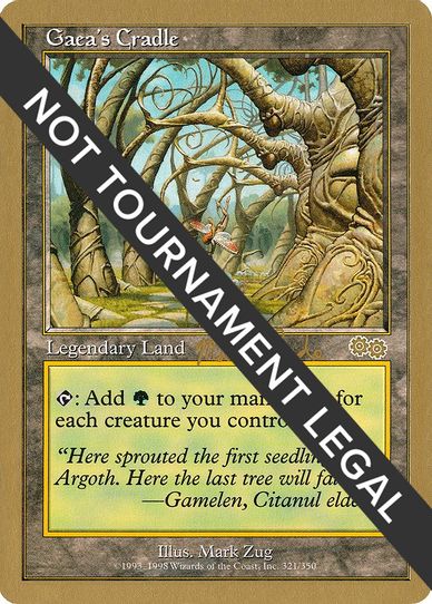 Gaea's Cradle - Matt Linde (USG) [World Championship Decks]
