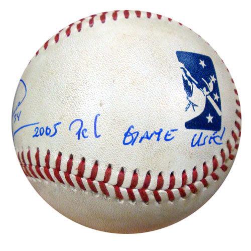 Felix Hernandez Autographed 2005 PCL Game Used Baseball Seattle Mariners PSA/DNA ITP #4A52854