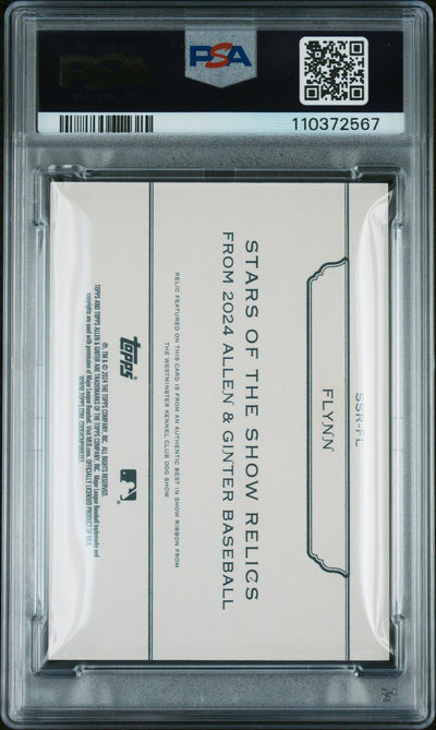 2024 Topps Allen & Ginter Stars Flynn #SSRFL Relic /20 PSA 10