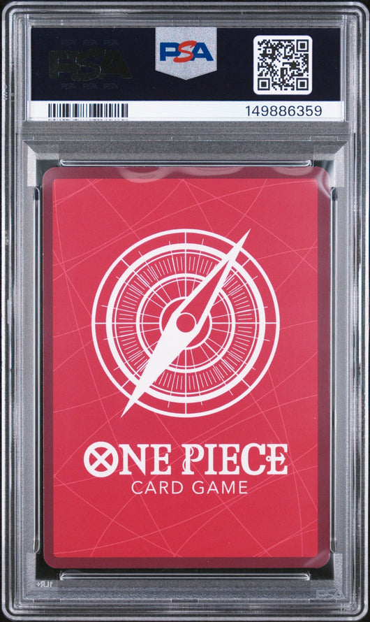 2024 One Piece Starter Deck 13 the Three Brothers Ultra Deck Black and White Alternate Art Monkey D. Luffy #ST13003 PSA 10