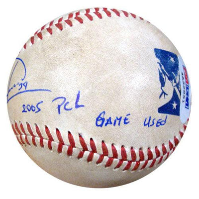 Felix Hernandez Autographed 2005 PCL Game Used Baseball Seattle Mariners PSA/DNA ITP #4A52851