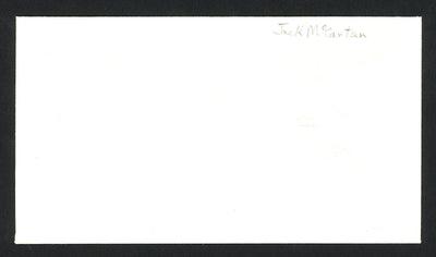 Jack McCartan Autographed First Day Cover 1960 Olympics Hockey Team USA SKU #159563