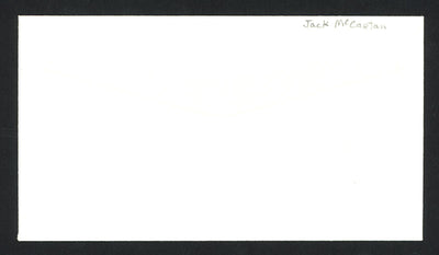 Jack McCartan Autographed First Day Cover 1960 Olympics Hockey Team USA SKU #159567