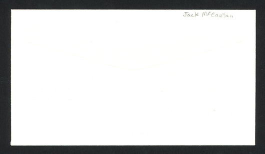 Jack McCartan Autographed First Day Cover 1960 Olympics Hockey Team USA SKU #159567