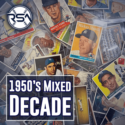50's Sampler Vintage Baseball Card Mystery Pack - Decades Series