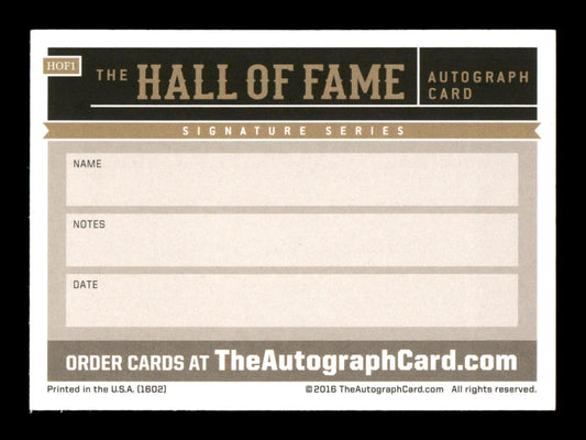 Rod Carew Autographed  Hall of Fame  Card Minnesota Twins, California Angels SKU #186803