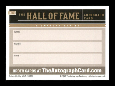 Rod Carew Autographed  Hall of Fame  Card Minnesota Twins, California Angels SKU #186803