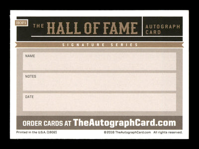 Rod Carew Autographed  Hall of Fame  Card Minnesota Twins, California Angels SKU #186804