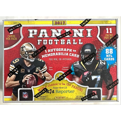 2017 Panini Flagship NFL Football Blaster Box New Factory Sealed 1 Auto or Mem
