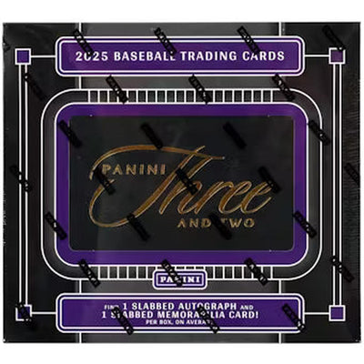 2025 Panini Three and Two Baseball Hobby Box