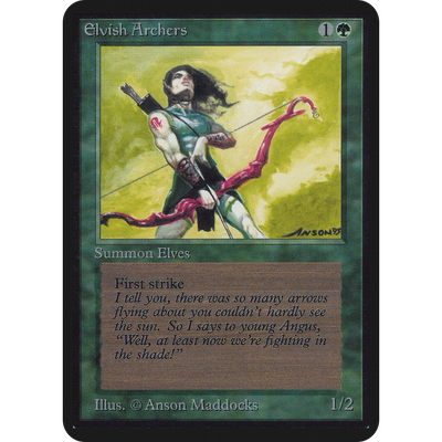 Elvish Archers [Limited Edition Alpha]