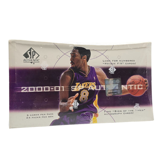 2000/01 Upper Deck SP Authentic Basketball Hobby Box