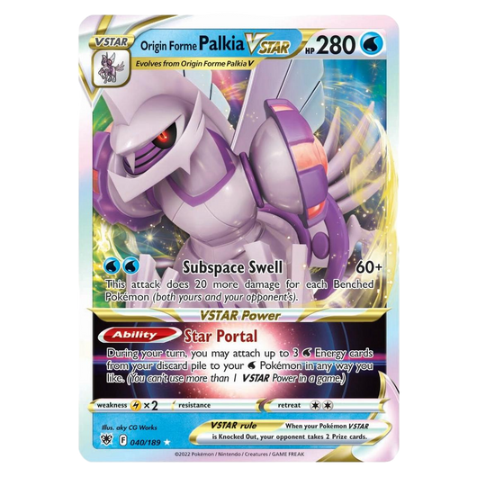 Pokémon TCG: Origin Forme Palkia VSTAR League Battle Deck