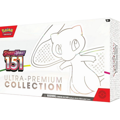 Pokémon TCG: Scarlet & Violet - 151 Collection - Ultra Premium Collection (Order 4 for Factory Sealed Case)