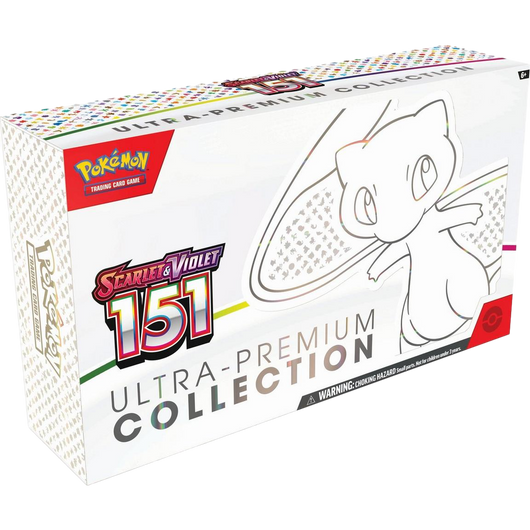 Pokémon TCG: Scarlet & Violet - 151 Collection - Ultra Premium Collection (Order 4 for Factory Sealed Case)