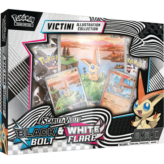 Unova Victini Illustration Collection (Black Bolt & White Flare)
