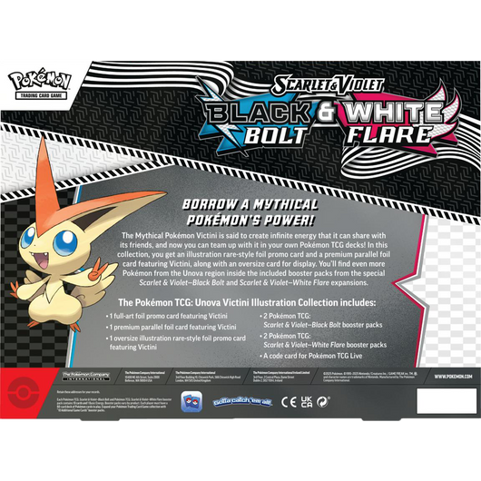 Unova Victini Illustration Collection (Black Bolt & White Flare)