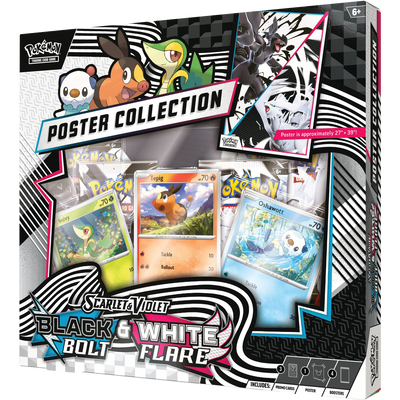 Unova Poster Collection (Black Bolt & White Flare)