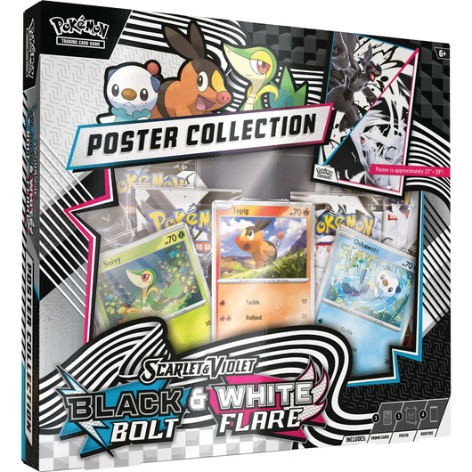 Unova Poster Collection (Black Bolt & White Flare)