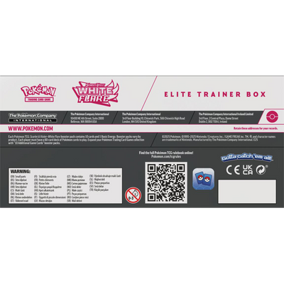 White Flare Elite Trainer Box (Black Bolt & White Flare)