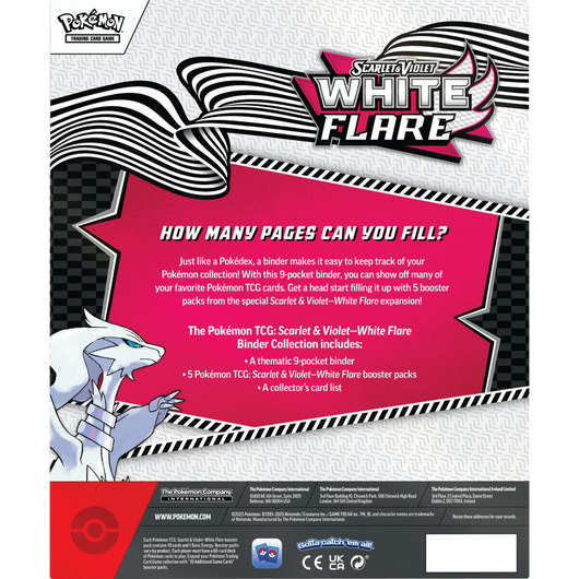 White Flare Binder Collection (Black Bolt & White Flare)