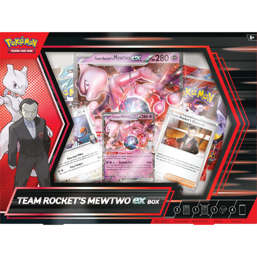 Team Rocket's Mewtwo ex Box