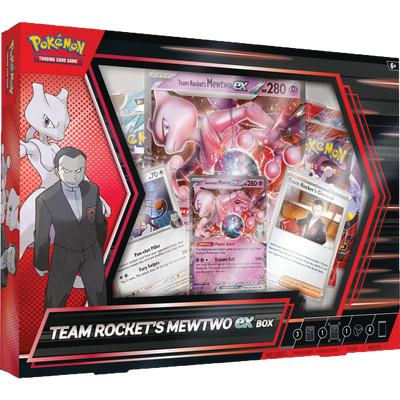 Team Rocket's Mewtwo ex Box