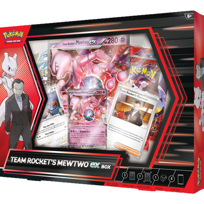 Team Rocket's Mewtwo ex Box