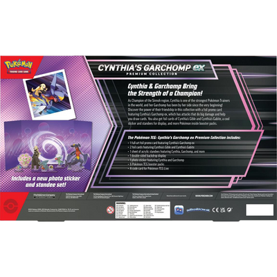 Cynthia's Garchomp ex Premium Collection