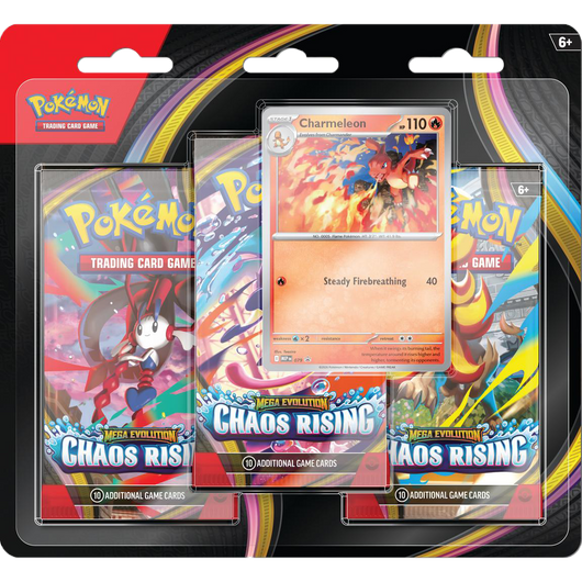 Chaos Rising 3-Pack Booster Blister
