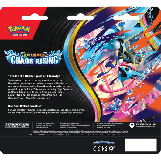 Chaos Rising 3-Pack Booster Blister
