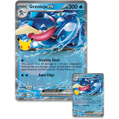 Pokémon TCG: 30th Celebration Greninja ex Box