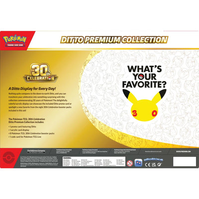 Pokémon TCG: 30th Celebration Ditto Premium Collection