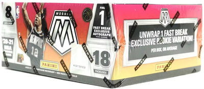 2020-21 Panini Mosaic Basketball Fast Break Box