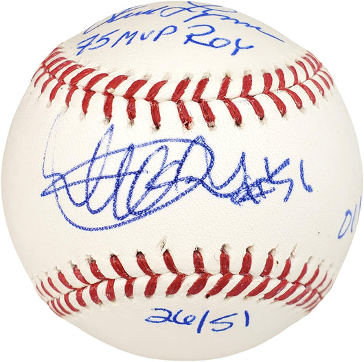 Ichiro Suzuki & Fred Lynn Autographed Official MLB Baseball Baseball #/51 IS Holo & PSA/DNA Stock #101264