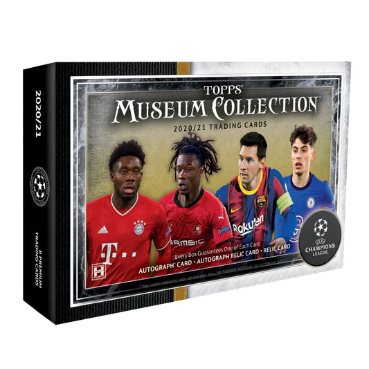 2020/21 Topps Museum Collection UEFA Champions League Soccer Hobby Box